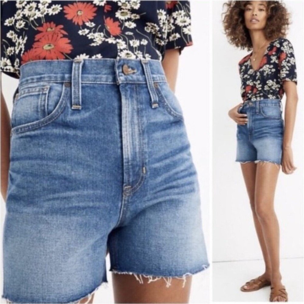 Madewell High-Rise Denim Shorts Size 27